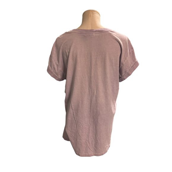 Women's Adidas‎ size, Small, Lavender/Purple logo T-shirt - Picture 2 of 8